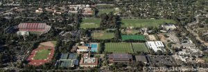 Stanford University Sports Center Complex Aerial