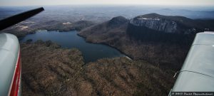 Table Rock Reservoir & Moutain in Table Rock State Park