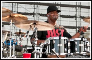 Terrence Higgins with the Warren Haynes Band at Bonnaroo