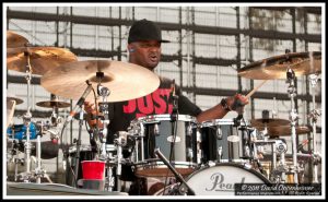 Terrence Higgins with the Warren Haynes Band at Bonnaroo