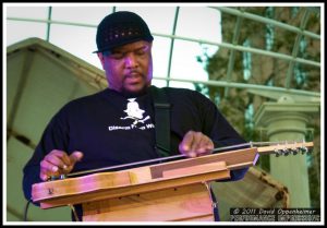 Roosevelt Collier with The Lee Boys at Asheville Earth Day 2011