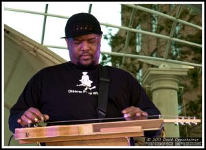 Roosevelt Collier with The Lee Boys at Asheville Earth Day 2011