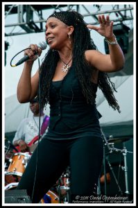 Leba Thomas with Toots and the Maytals at Gathering of the Vibes