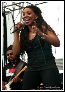 Leba Thomas with Toots and the Maytals at Gathering of the Vibes