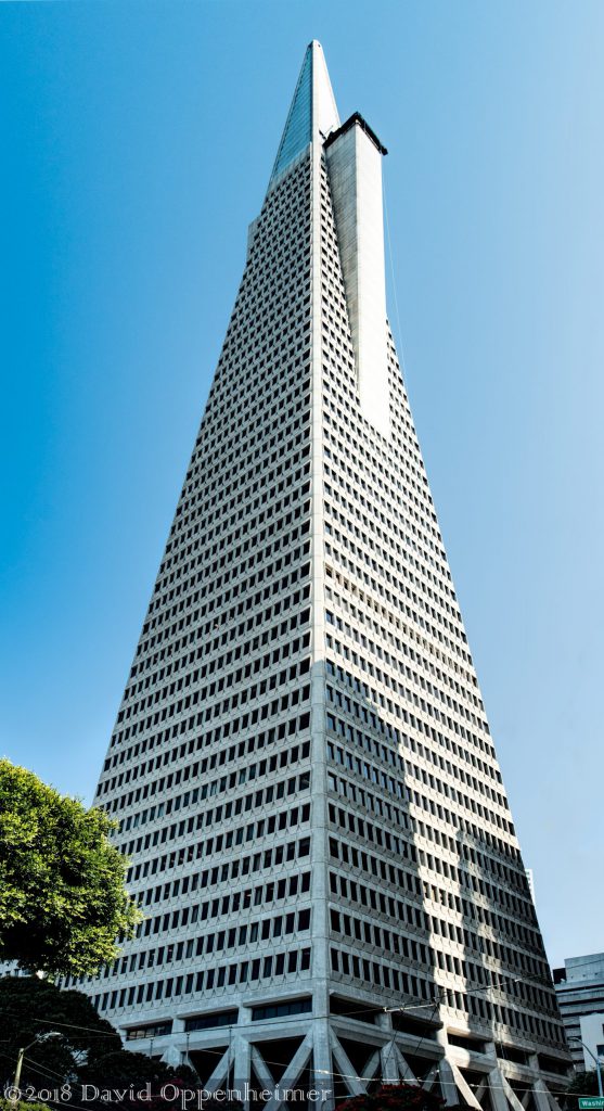 Transamerica Pyramid in San Francisco, California