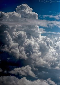 Tropical Clouds over Miami Florida aerial 9027 scaled