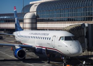 US Airways Jet Plane Prior to Merger with American Airlines