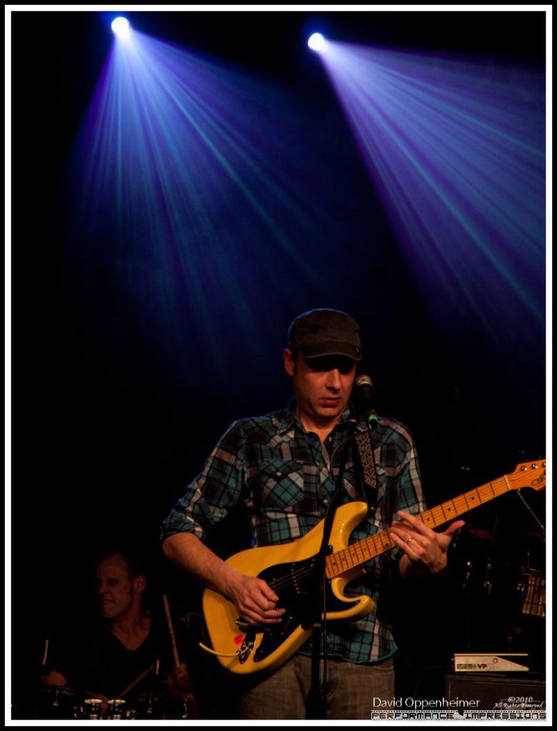 Jake Cinninger and Kris Myers with Umphrey's McGee at the Warren Haynes Christmas Jam Pre-Jam - Xmas Jam 2010