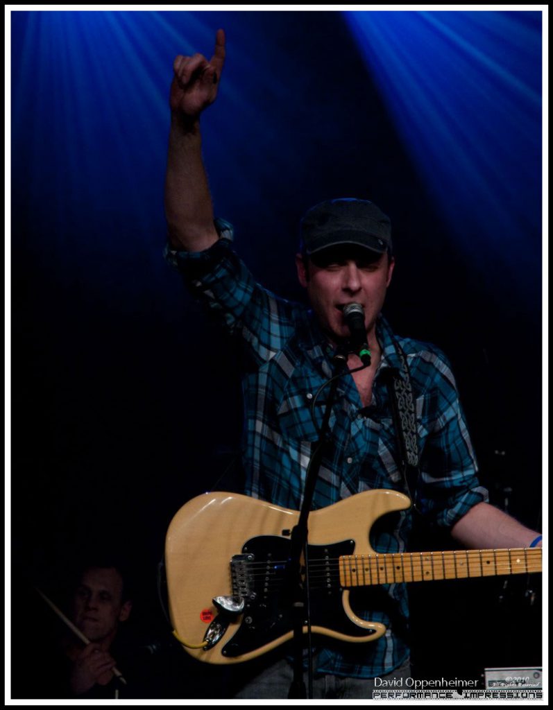 Jake Cinninger with Umphrey's McGee at the Warren Haynes Christmas Jam Pre-Jam - Xmas Jam 2010