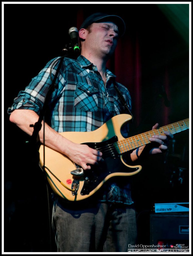 Jake Cinninger with Umphrey's McGee at the Warren Haynes Christmas Jam Pre-Jam - Xmas Jam 2010