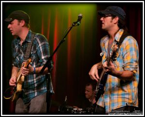 Jake Cinninger and Ryan Stasik with Umphrey's McGee at the Warren Haynes Christmas Jam Pre-Jam - Xmas Jam 2010