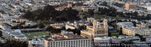 University of San Francisco Campus Aerial Photo