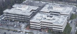 WHI Solutions Headquarters in Rye Brook, New York Aerial Photo