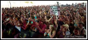 Bonnaroo Music Festival Crowd at Wanda Jackson Concert