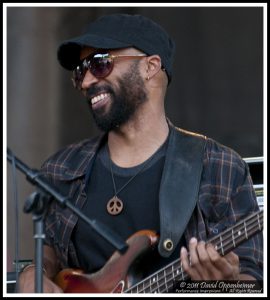 Ron Johnson with Warren Haynes Band at All Good Festival