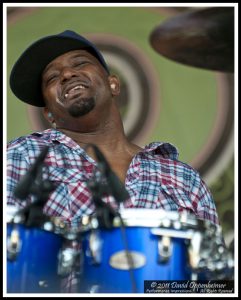 Terence Higgins with Warren Haynes Band at All Good Festival