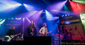 Warren Haynes, Caleb Johnson, Audley Freed and Jorgen Carlsson at the Warren Hayens Christmas Jam