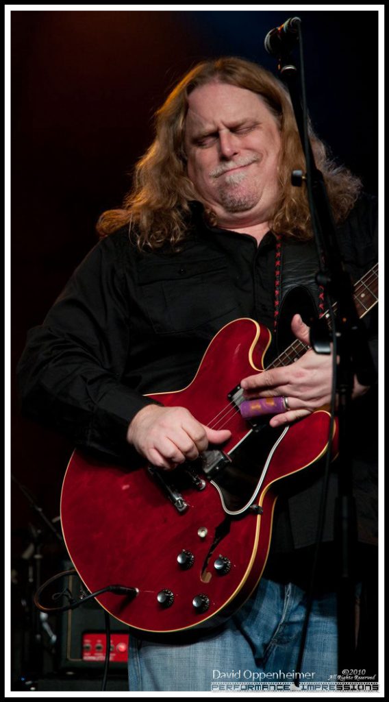 Warren Haynes  at the Warren Haynes Christmas Jam Pre-Jam