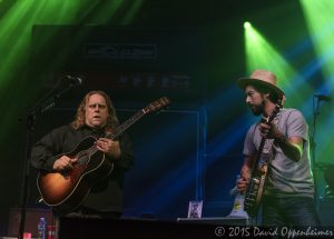 Warren Haynes and Jackie Greene at the Warren Hayens Christmas Jam