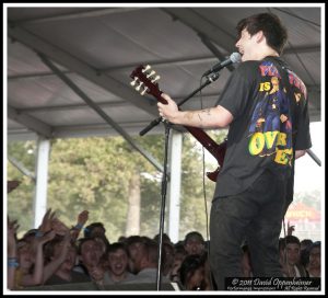 Nathan Williams with Wavves at Bonnaroo