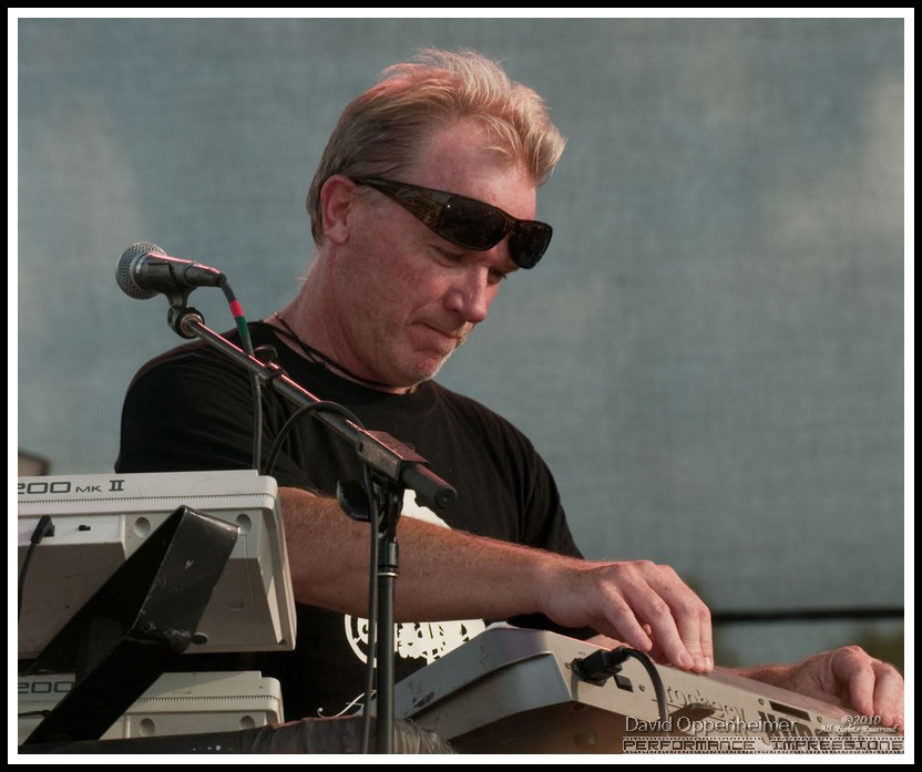 Glenn McClelland with Ween at Bonnaroo Music Festival 2010
