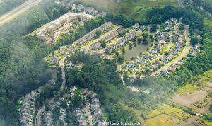 West Ashley area of Charleston Aerial View