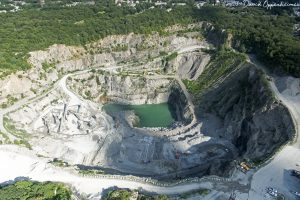 West Roxbury Crushed Stone Quarry Aerial