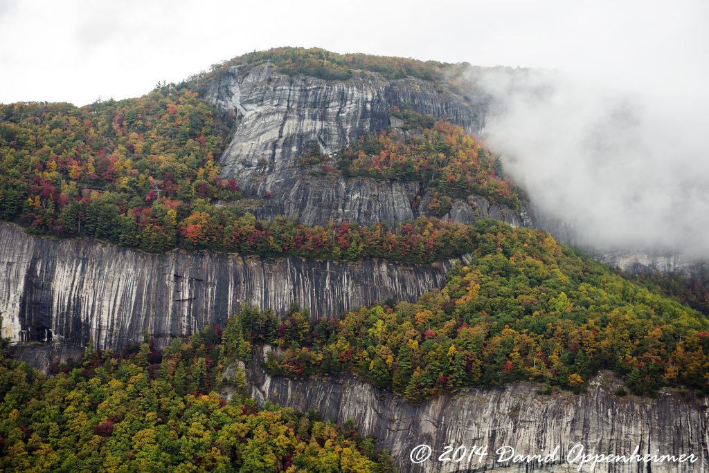 Whiteside Mountain Between Cashiers and Highlands North Carolina