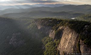 Whiteside Mountain Between Cashiers and Highlands North Carolina