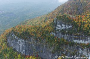 Whiteside Mountain Between Cashiers and Highlands North Carolina