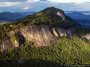 Whiteside Mountain Between Cashiers and Highlands North Carolina