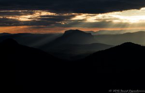 Whiteside Mountain Between Cashiers and Highlands North Carolina