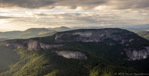 Whiteside Mountain Between Cashiers and Highlands North Carolina