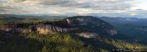 Whiteside Mountain Between Cashiers and Highlands North Carolina