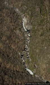 Windy Falls Waterfall in Pisgah National Forest