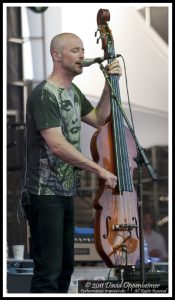 Ben Kaufmann with Yonder Mountain String Band at All Good Festival